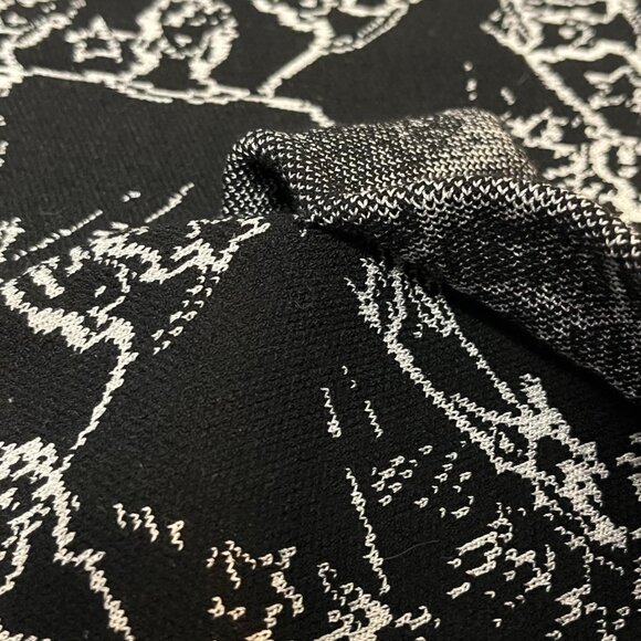 Escada Sport Open Front Cardigan Womens Size S Black Button Snap Sweater - Picture 16 of 16